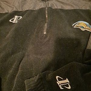 Vintage Jacksonville Jaguars quarter zip pullover. SIZE Large